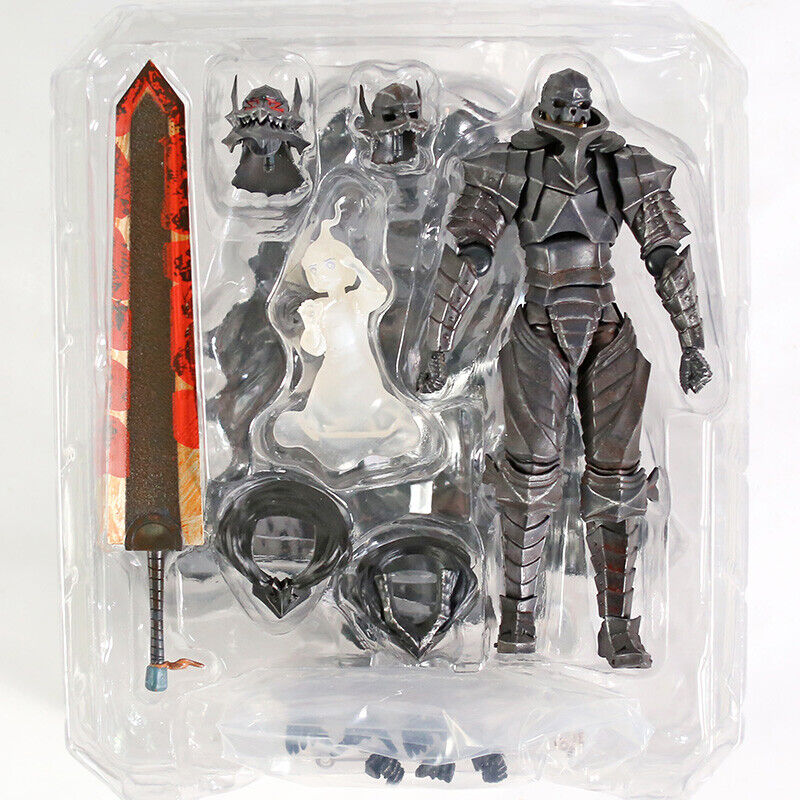 Berserk Guts Berserker Armor Ver. Figma 410 PVC Action Figure Model Toy No Box