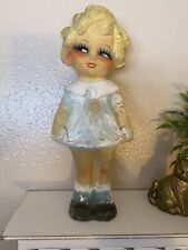 Vintage Carnival Prize  Chalkware  Shirley Temple..LOOK  picture