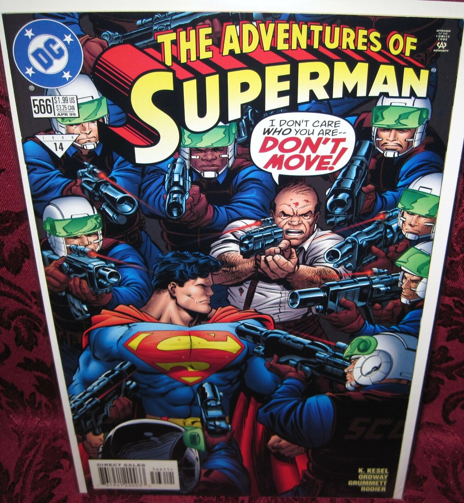 ADVENTURES OF SUPERMAN #566 DC COMIC (1987 SERIES) NM