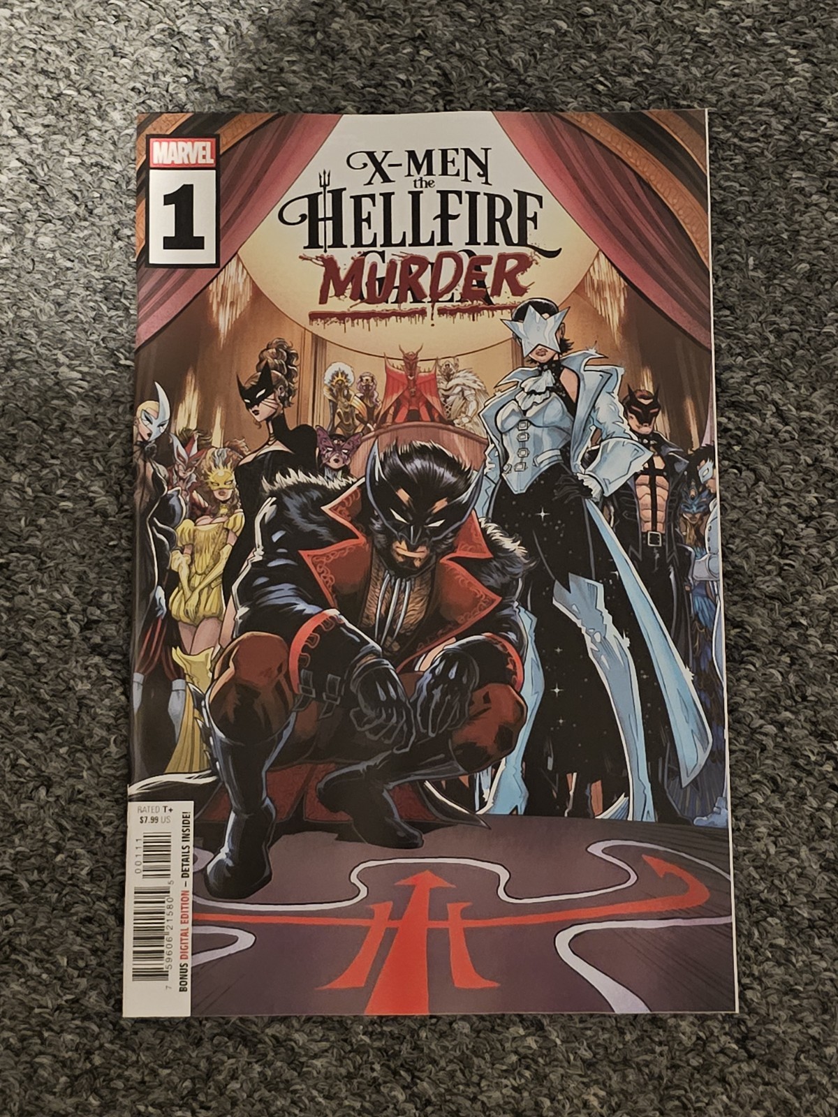 X-Men The Hellfire Murder #1 2026 Vecchio Cover A Marvel NM