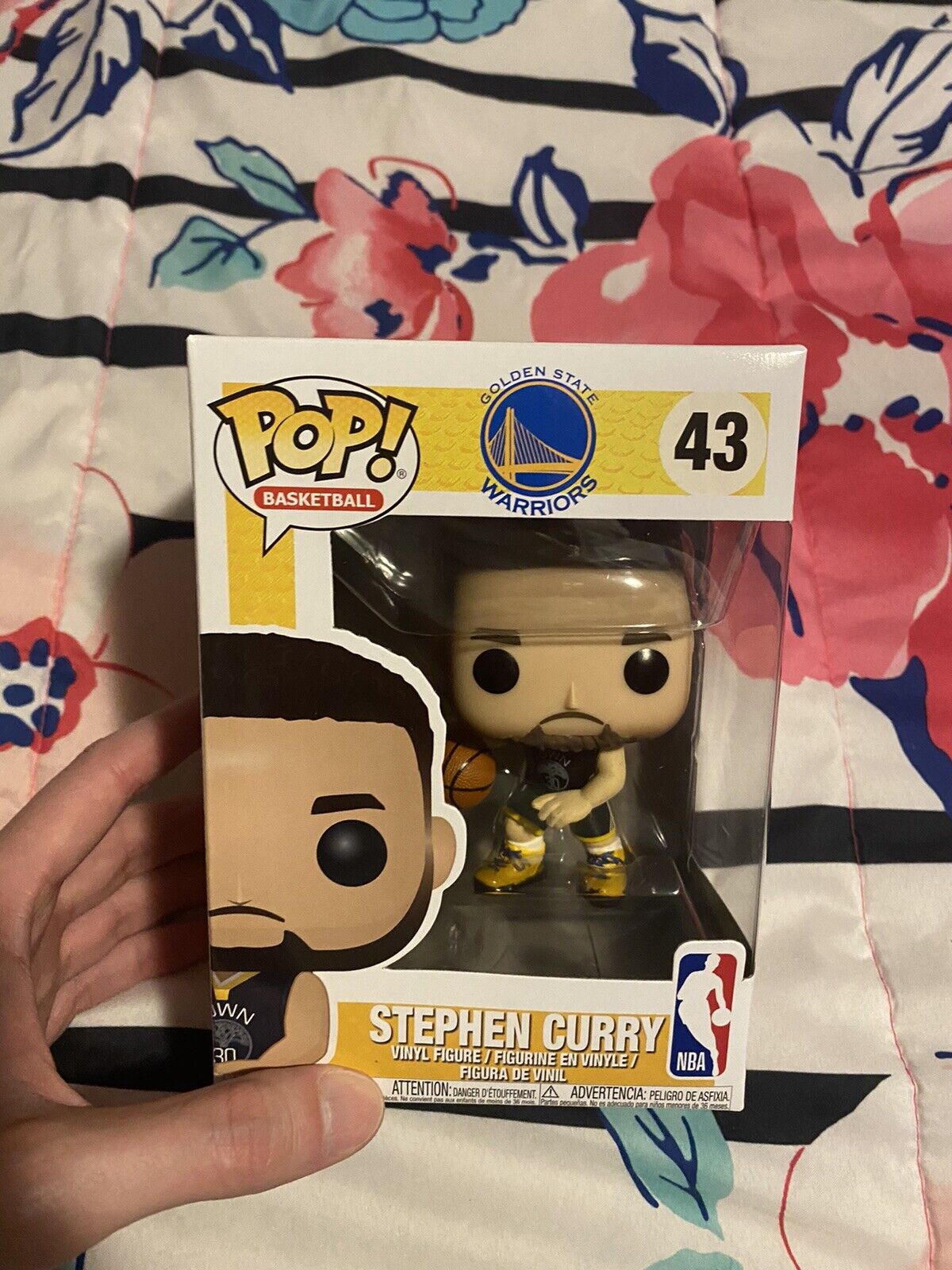 Funko Pop NBA Golden State Warriors - Stephen Curry