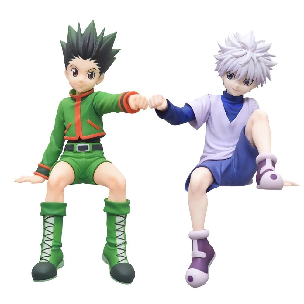 Hunter X Hunter Gon & Killua Action Figures Model Statue Anime Toy Desk Decor Gi Hunter X Hunter Gon & Killua Action Figures Model Statue Anime Toy Desk Decor Gi