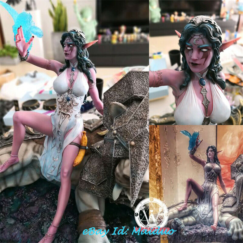Lin Tyrande Whisperwind Statue Resin Model Collectibles 65cm