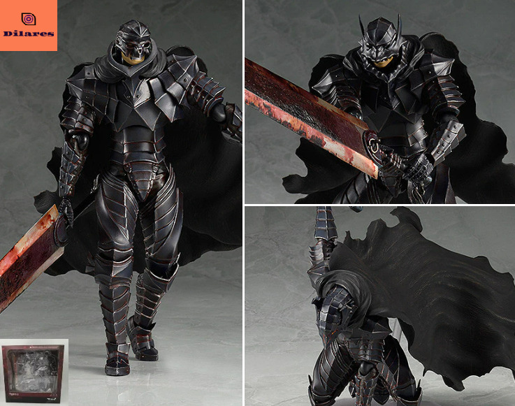 BERSERK Guts Armor Ver. Anime Action Figure Model Toy Statue With BOX
