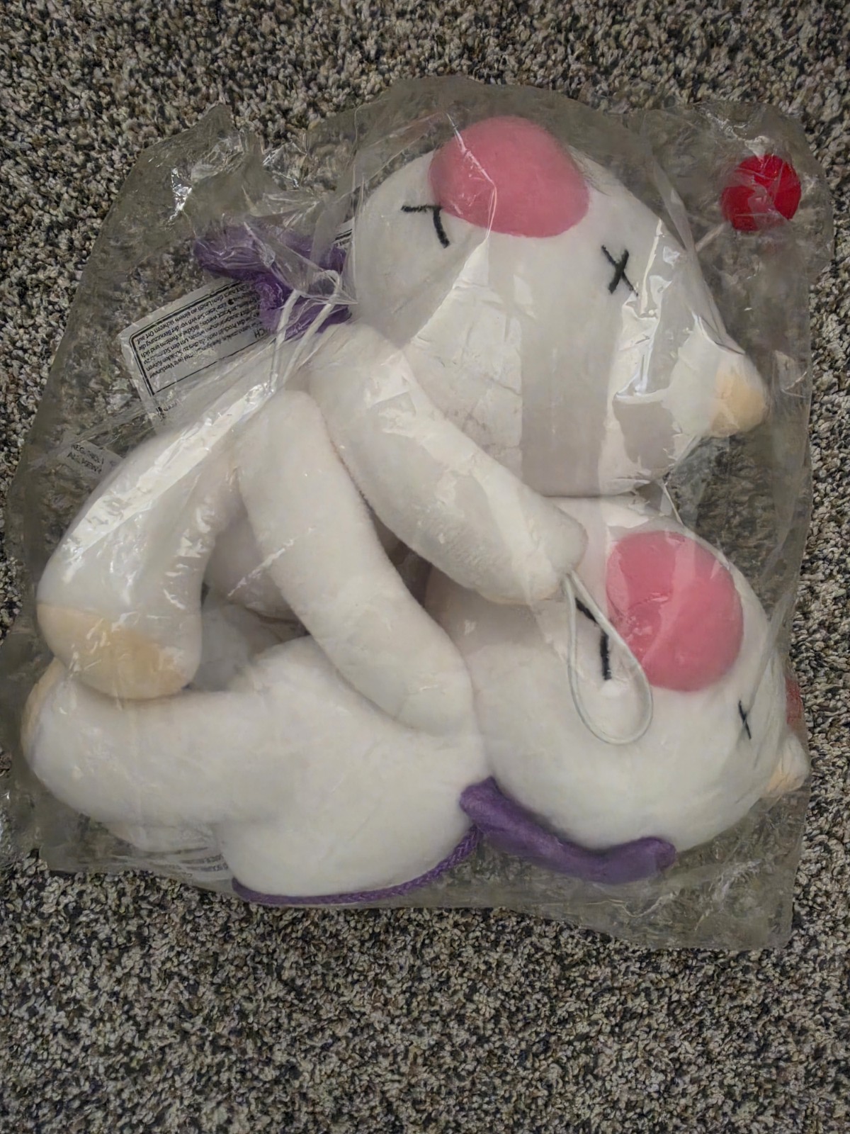 Brand New FINAL FANTASY PLUSH CURTAIN TIEBACK - MOOGLE (1 Pair)
