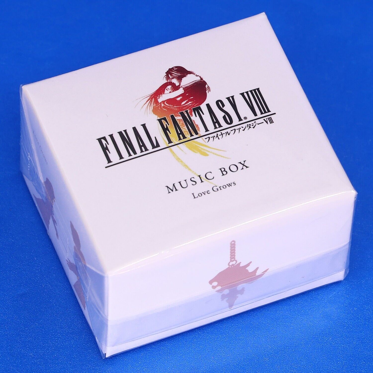Final Fantasy VIII Love Grows Music Box Squall Rinoa Figure FF 8
