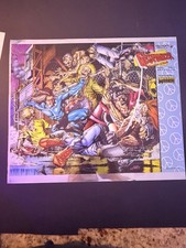 1994 Valiant Geomancer #1 Chromium Promo Print Rags Morales Eternal Warrior picture