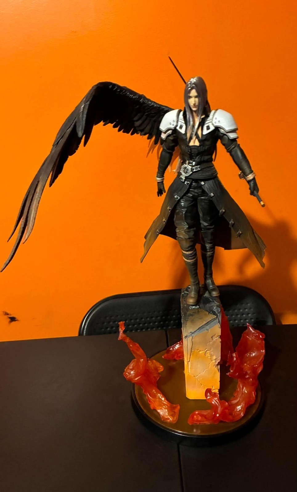 Final Fantasy 7 Rebirth Sephiroth Exclusive Statue Figurine NO BOX