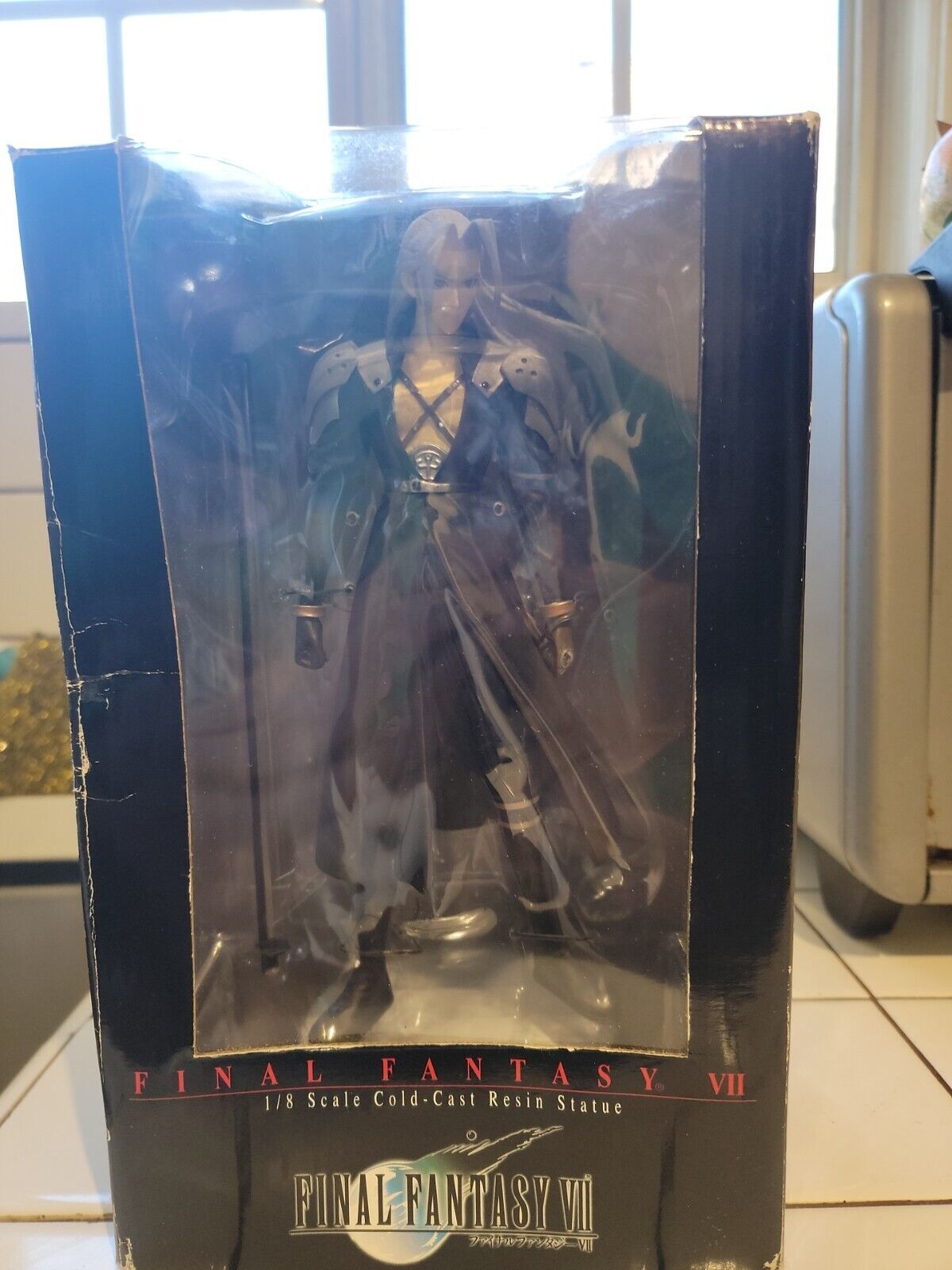 Final Fantasy VII COLD CAST Resin Statue SEPHIROTH 1/8 Figure Kotobukiya 