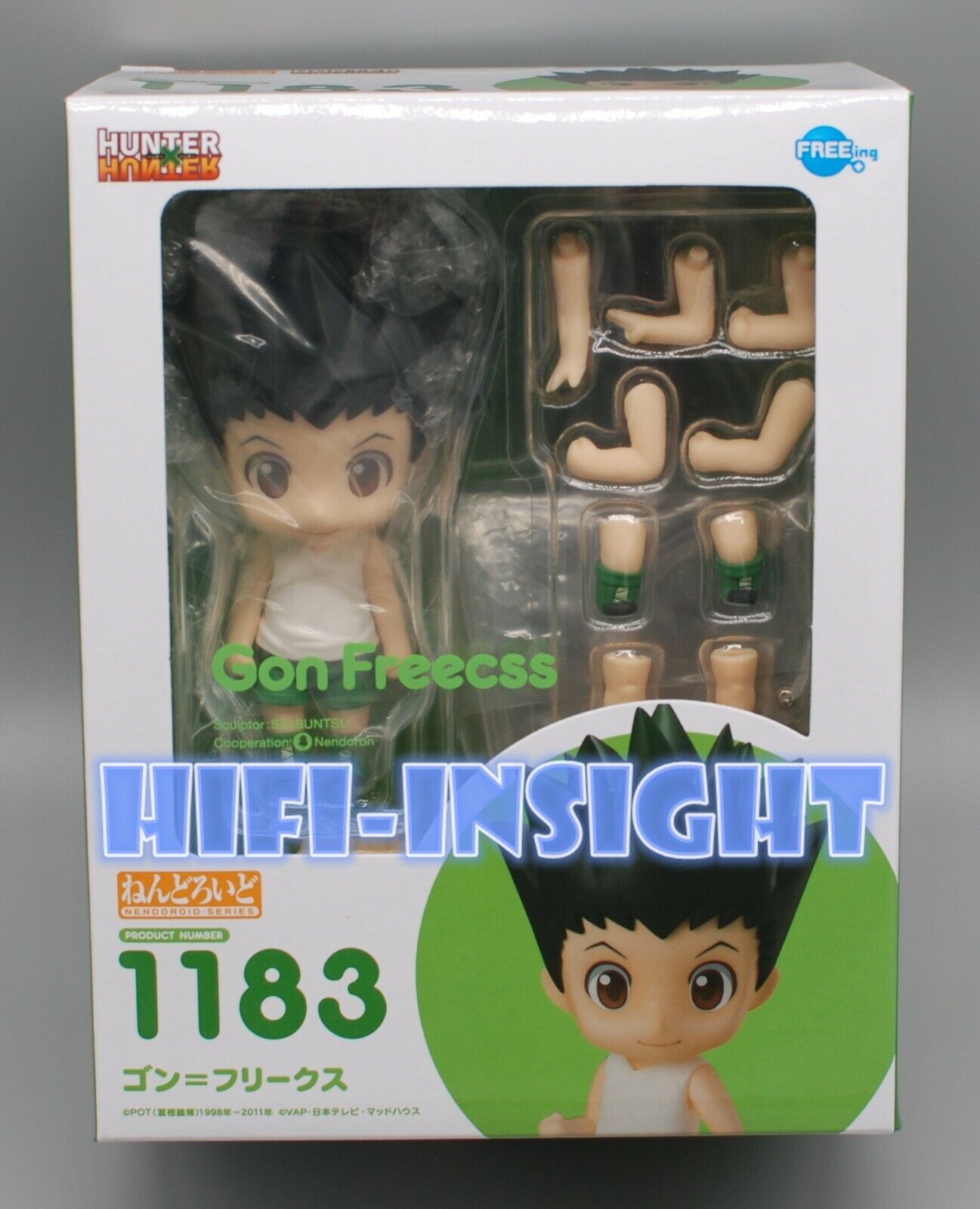 ✮Authentic✮ FREEing Hunter X Hunter: Nendoroid Gon Freecss Action Figure