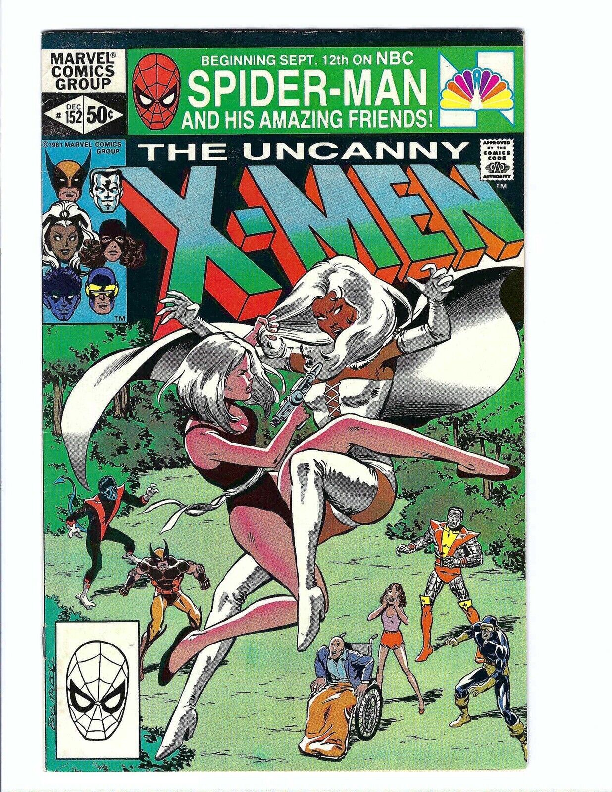 Uncanny X-Men 152, VF 8.0, Marvel 1981, Claremont, Hellfire Club, White Queen