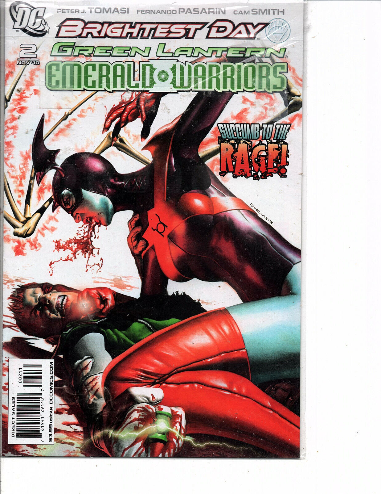 Green lantern emerald warriors 8 comic book lot