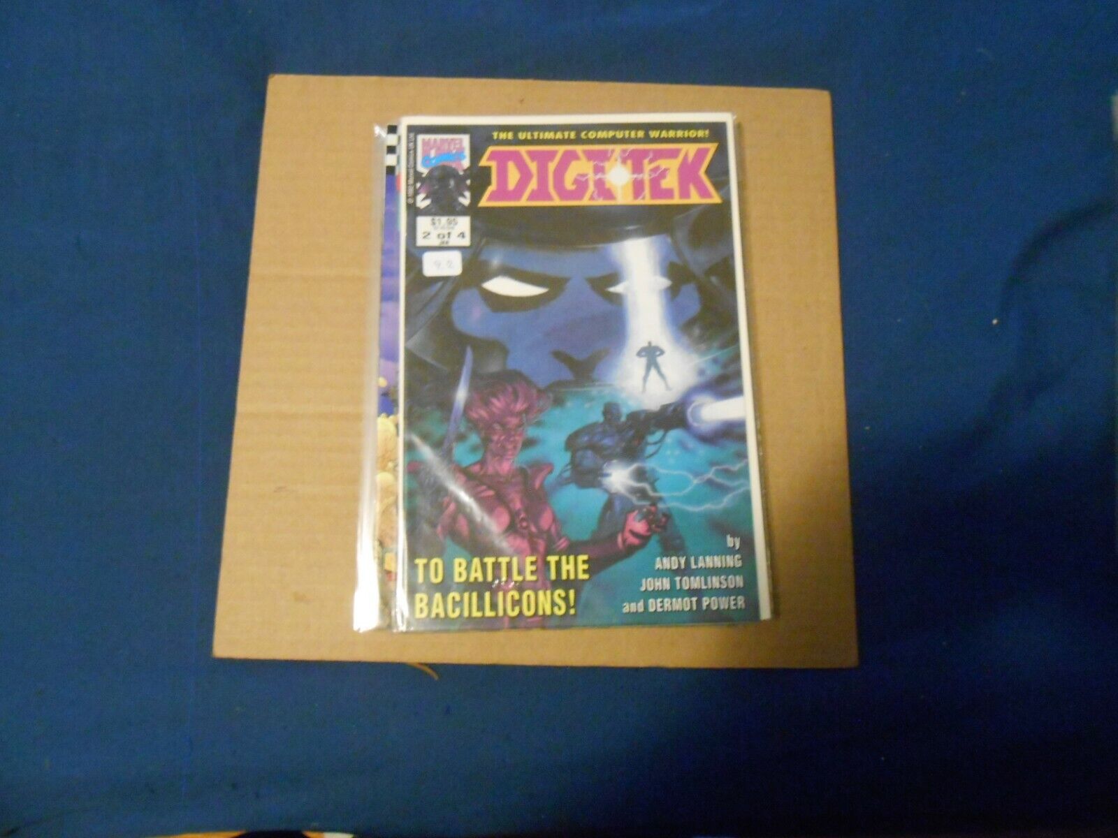Digitek #2, Marvel Comics 1992, The Ultimate Computer Warrior, 9.2 NM-