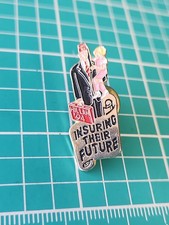 Vtg Freemason Masonic Shriner Hillah Temple 1994 Gold Tone Lapel Pin picture