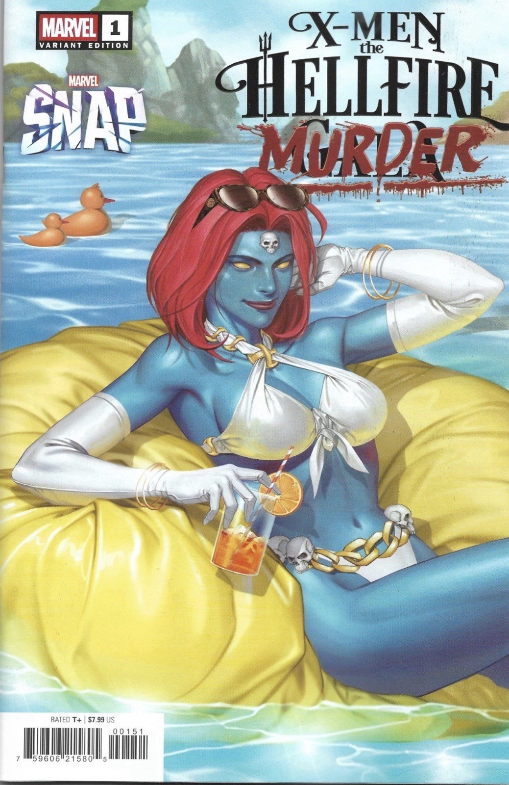 X-MEN: THE HELLFIRE MURDER #1 INHYUK LEE MARVEL SNAP SWIMSUIT VRNT (MARVEL 2026) X-MEN: THE HELLFIRE MURDER #1 INHYUK LEE MARVEL SNAP SWIMSUIT VRNT (MARVEL 2026)