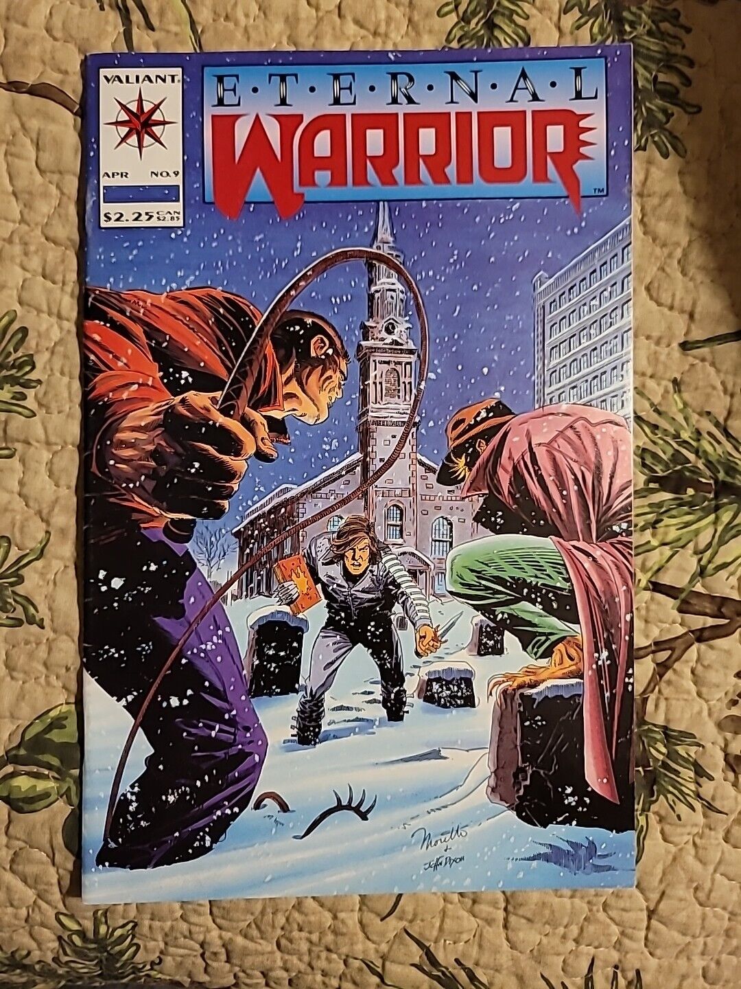 Eternal Warrior #9 VALIANT COMICS 1993 Book of Geomancer