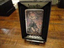 FRANK FRAZETTA THE BERSERKER FANTASY ART ZIPPO LIGHTER MINT IN BOX picture