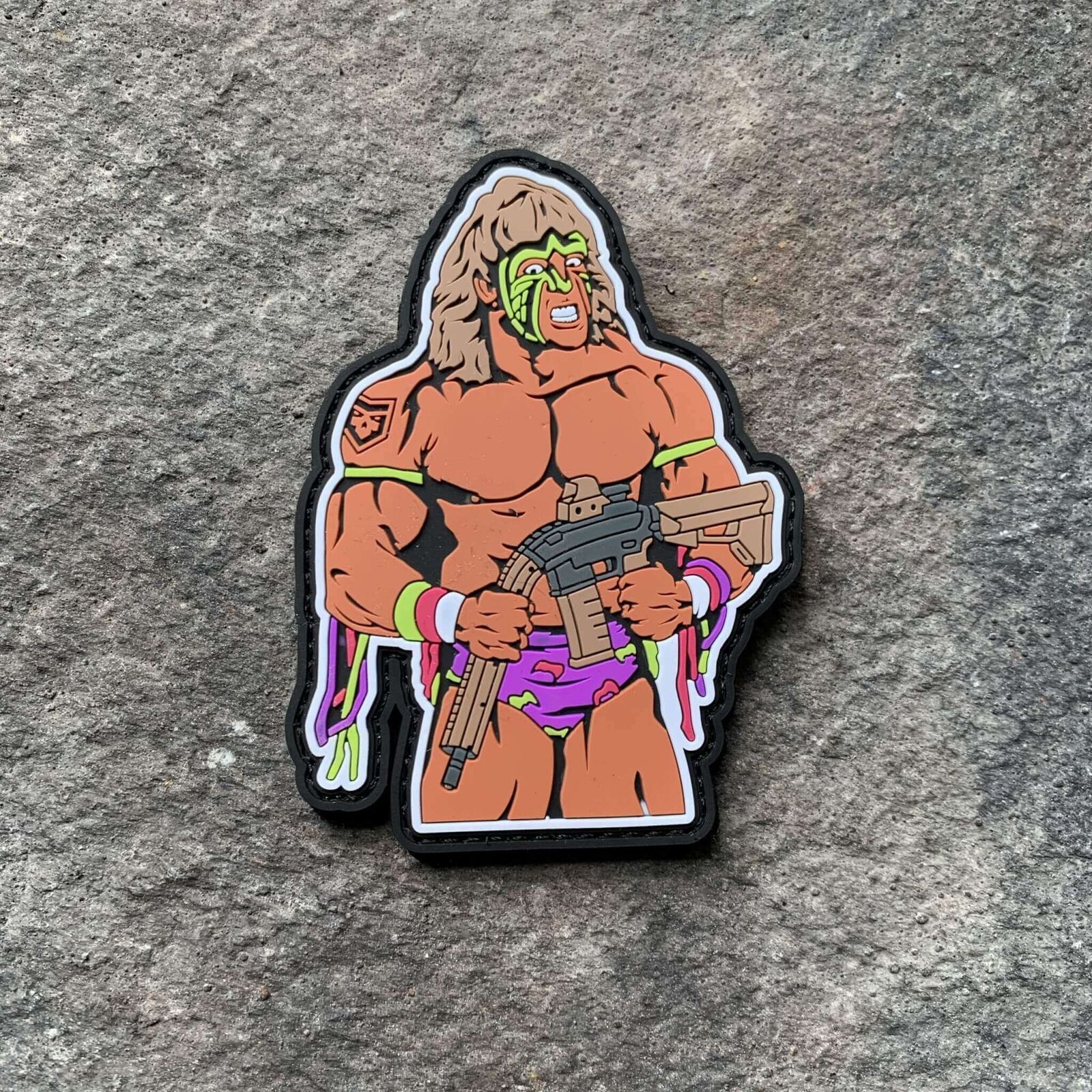 Ultimate Warrior PVC Patch