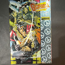 Geomancer #1 Valiant 1994 Chromium Wraparound Cover 1st Clay McHenry NM- picture