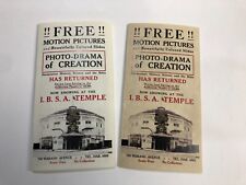 Watchtower Photo Drama of Creation Tracts Program Chicago Temple Repro set IBSA picture