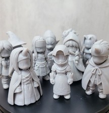 Job Class and Monster Miniatures - Detailed, Collectable, Handmade picture