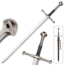 Middle Ages Warrior Short Broadsword with Black Sheath - 22 1/2” Length picture
