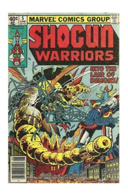 Shogun Warriors #5 (Jun 1979, Marvel) 