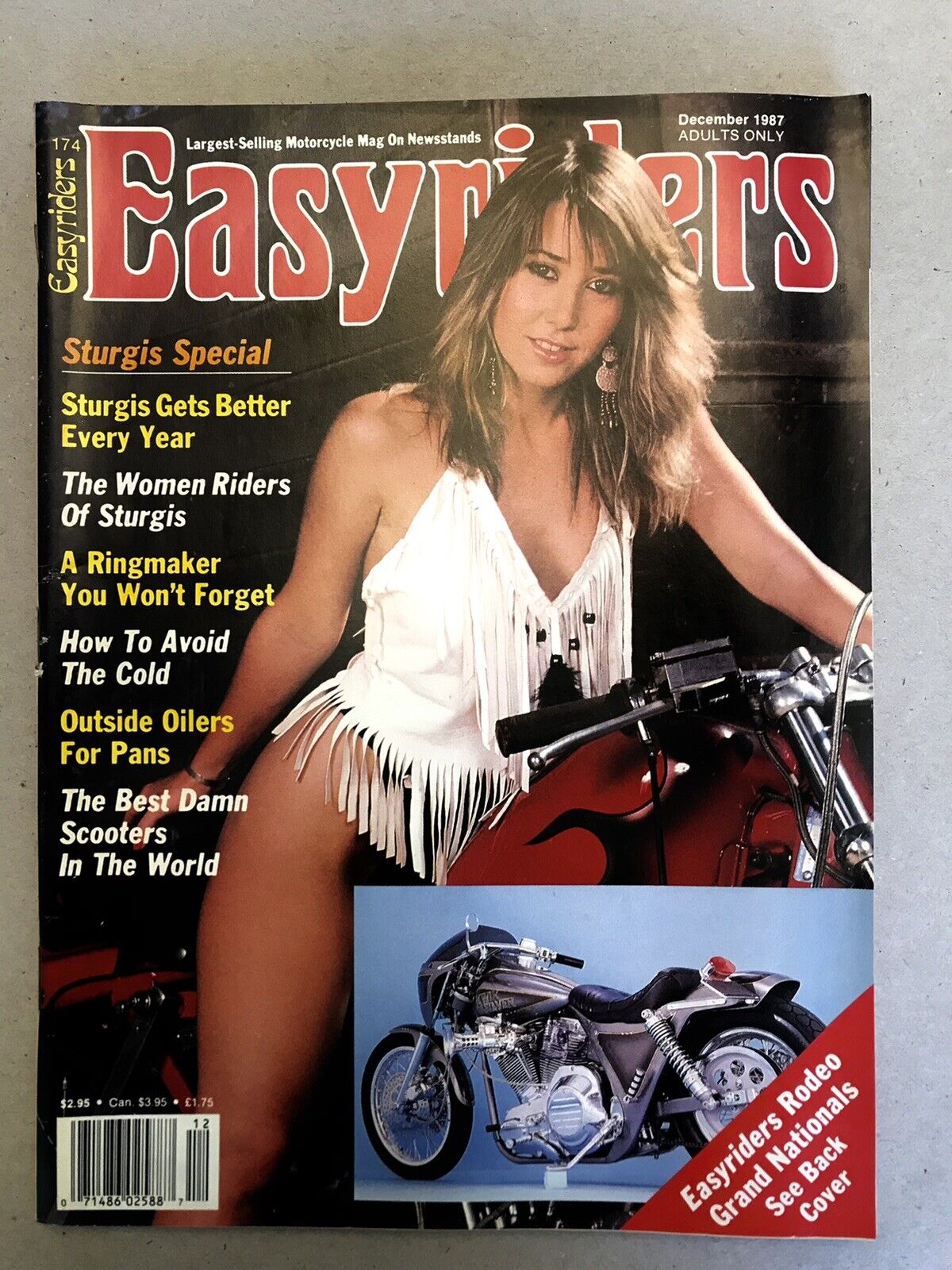 Vintage December 1987 Easy Rider Magazine Sturgis Edition