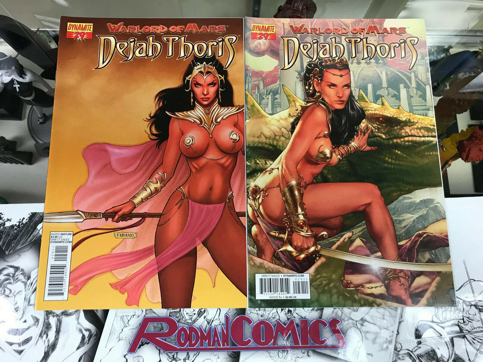 Warlord of Mars Dejah Thoris 29 Jay Anceleto Variant Cover and Fabiano Neves NM