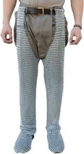 Medieval Warrior Battle Ready Chausses Chain Mail Leggings picture