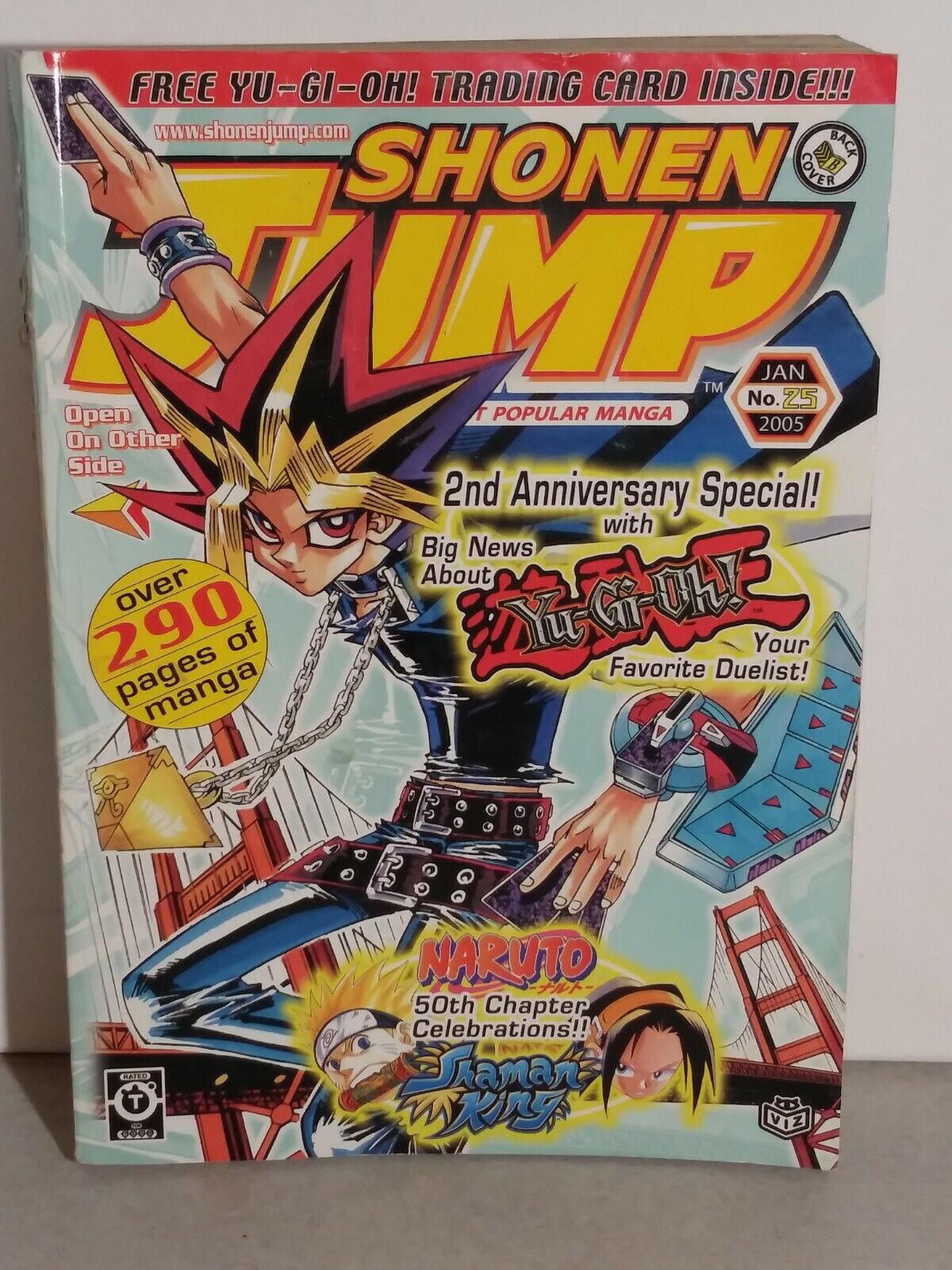Shonen Jump Manga January 2005 Vol. 3 Issue 1 No.25 Paperback