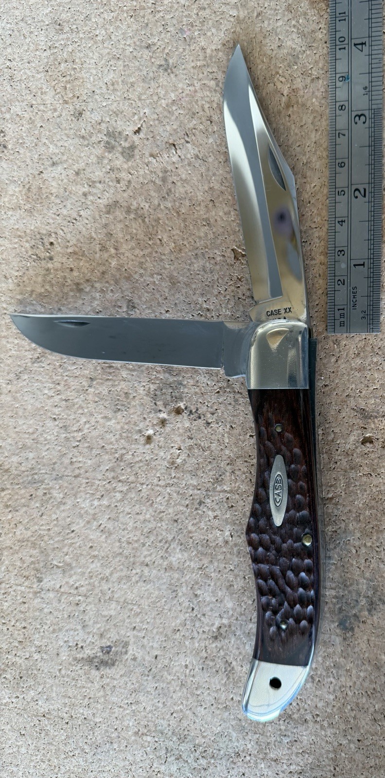 Vintage 1970 Case XX USA 6265 SAB 10 Dot Folding Hunter Knife Jigged Wood Vintage 1970 Case XX USA 6265 SAB 10 Dot Folding Hunter Knife Jigged Wood