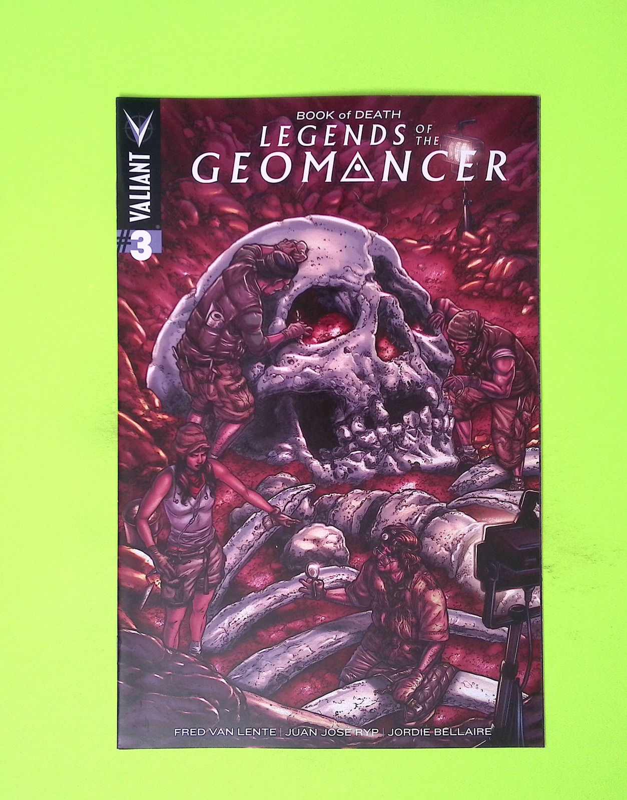 Book of Death Legends of the Geomancer #3 2015 Valiant Entertainment Q46-124