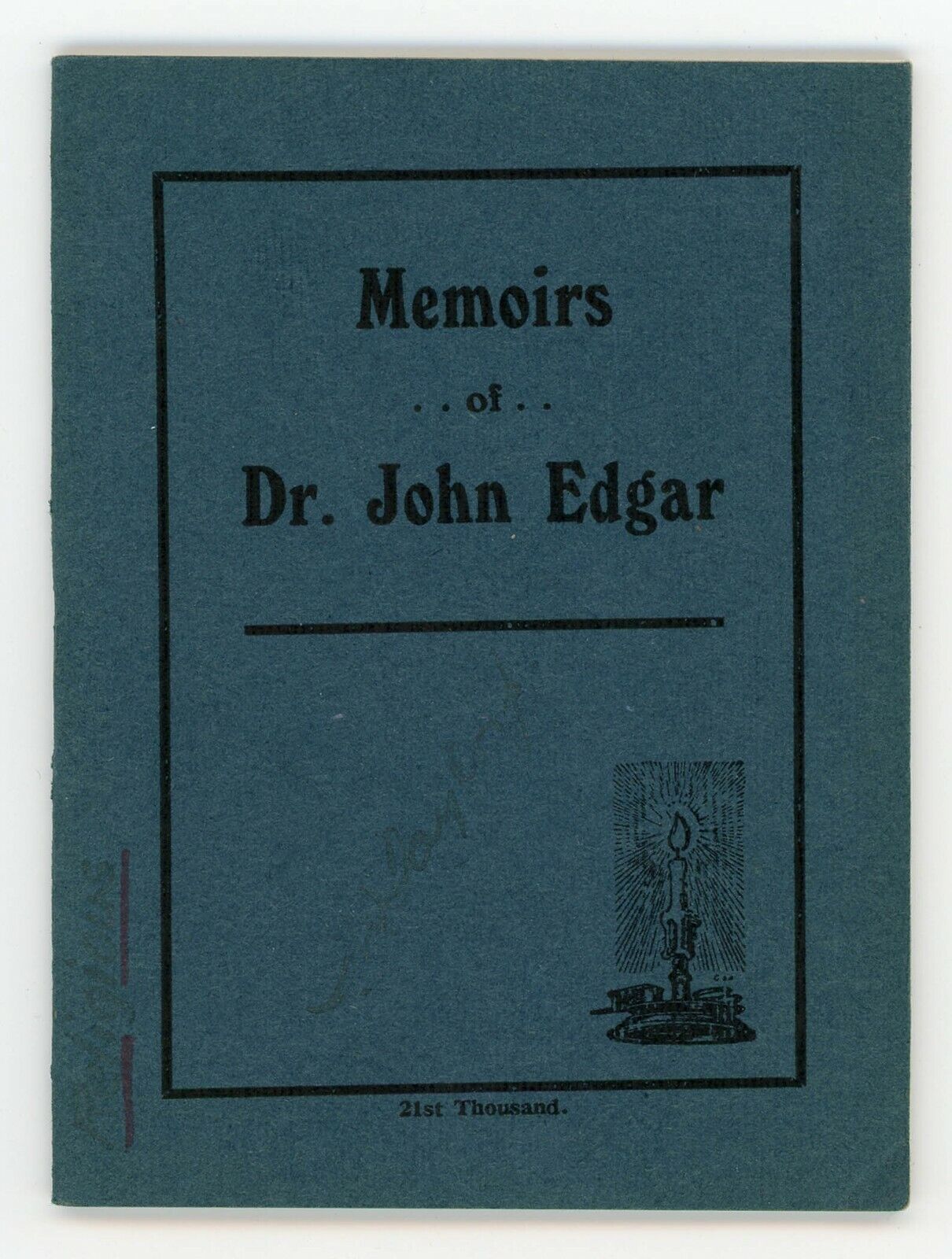 Memoirs of John Edgar Watchtower related Special Talk Jehovah