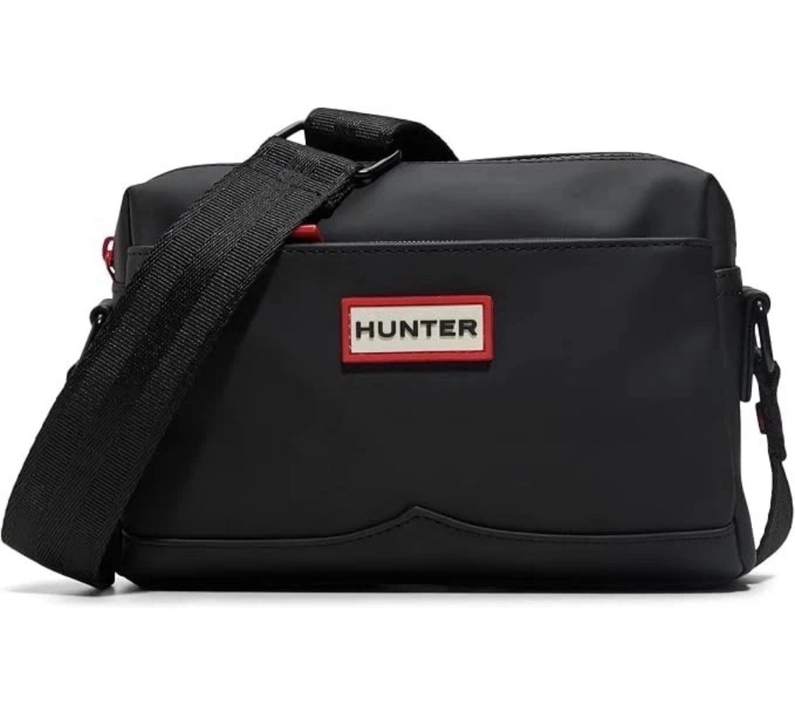 NEW Hunter Women's Black Camera Crossbody Bag NEW Hunter Women's Black Camera Crossbody Bag