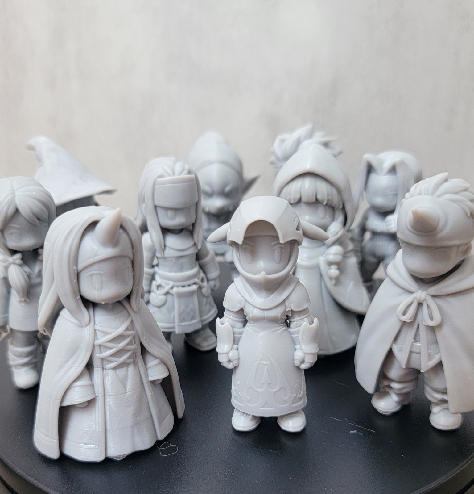 Final Fantasy Tactics *CLASSIC* Jobs resin figurines set ALL CLASSES AND GENDERS