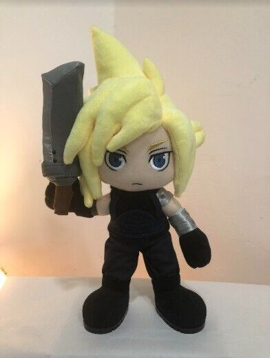 Cloud Strife Action Doll Plush Toy FINAL FANTASY VII 7 SQUARE ENIX 12in (30.5cm)