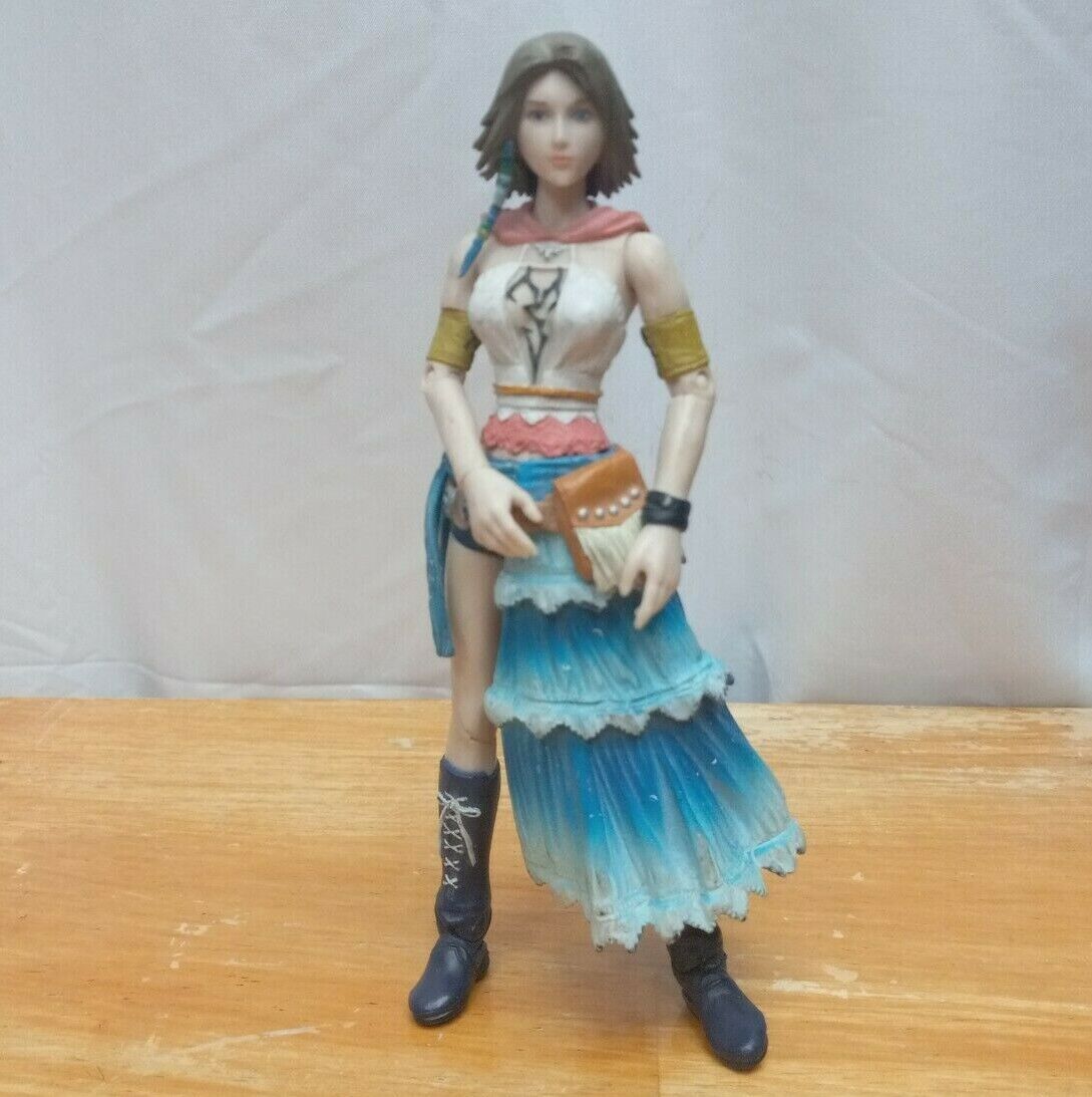 Final Fantasy X-2 Play Arts No.1 Yuna Action Figure Loose