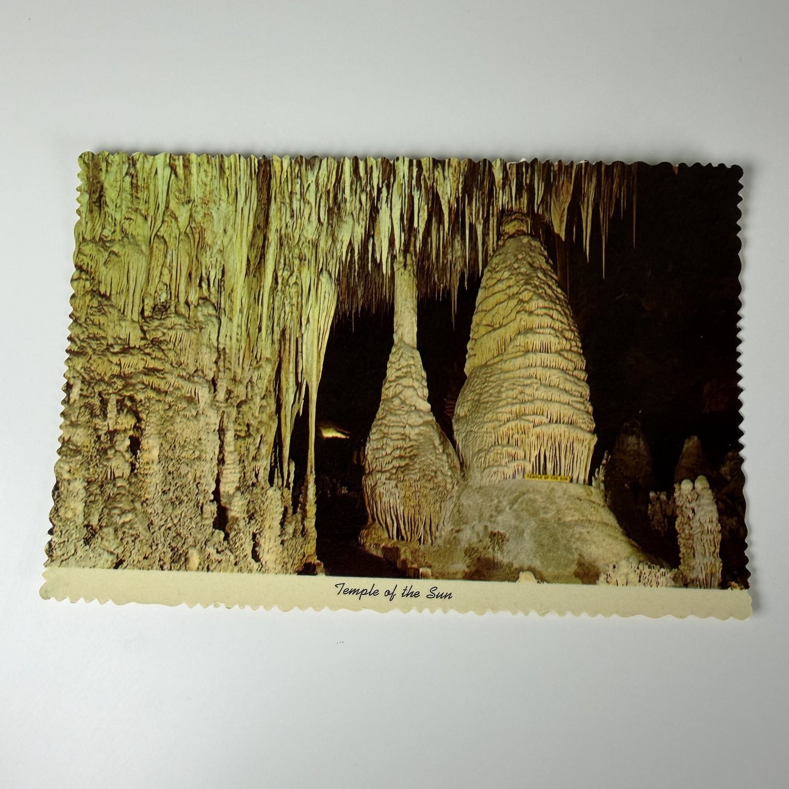 Vintage Postcard Temple of the Sun Carlsbad Caverns National Park New Mexico Vintage Postcard Temple of the Sun Carlsbad Caverns National Park New Mexico
