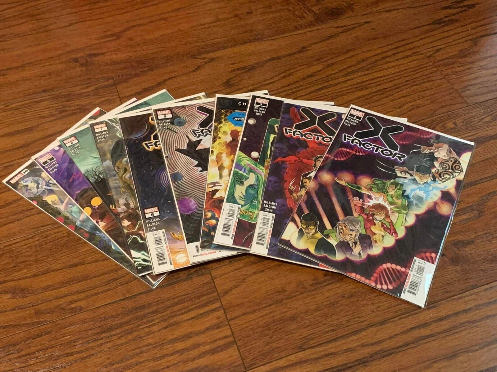 X-Factor 1-10 Complete Comic Lot Run Set Hellfire Gala Scarlet Witch Marvel