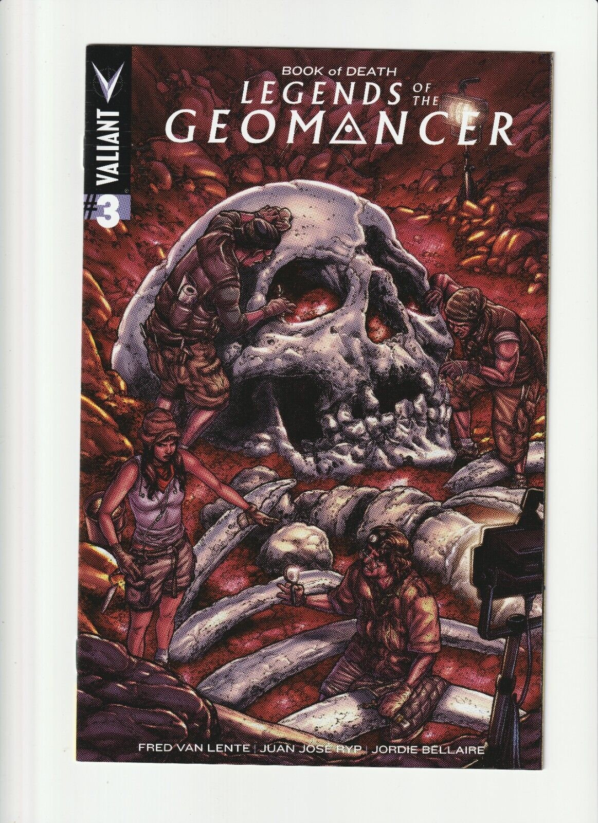 Book of Death Legends of the Geomancer #3 1:10 Incentive Variant Cover NM