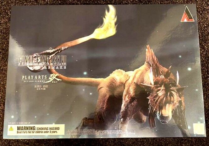 Square Enix Final Fantasy VII Remake PLAY ARTS KAI figure Red XIII From Japan
