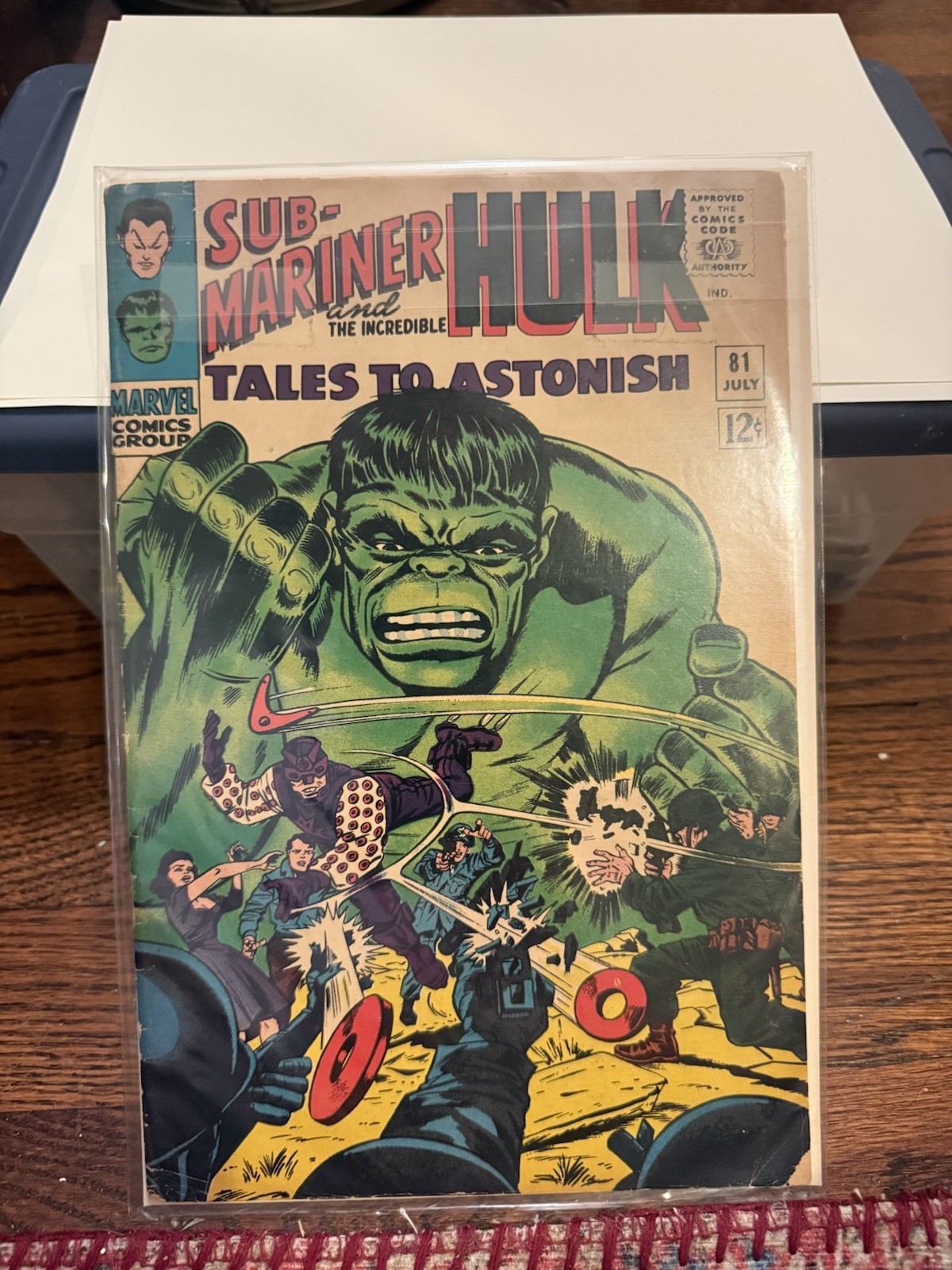 Tales to Astonish #81 1966 1st Boomerang Secret Empire Hulk Sub-Mariner Key Tales to Astonish #81 1966 1st Boomerang Secret Empire Hulk Sub-Mariner Key