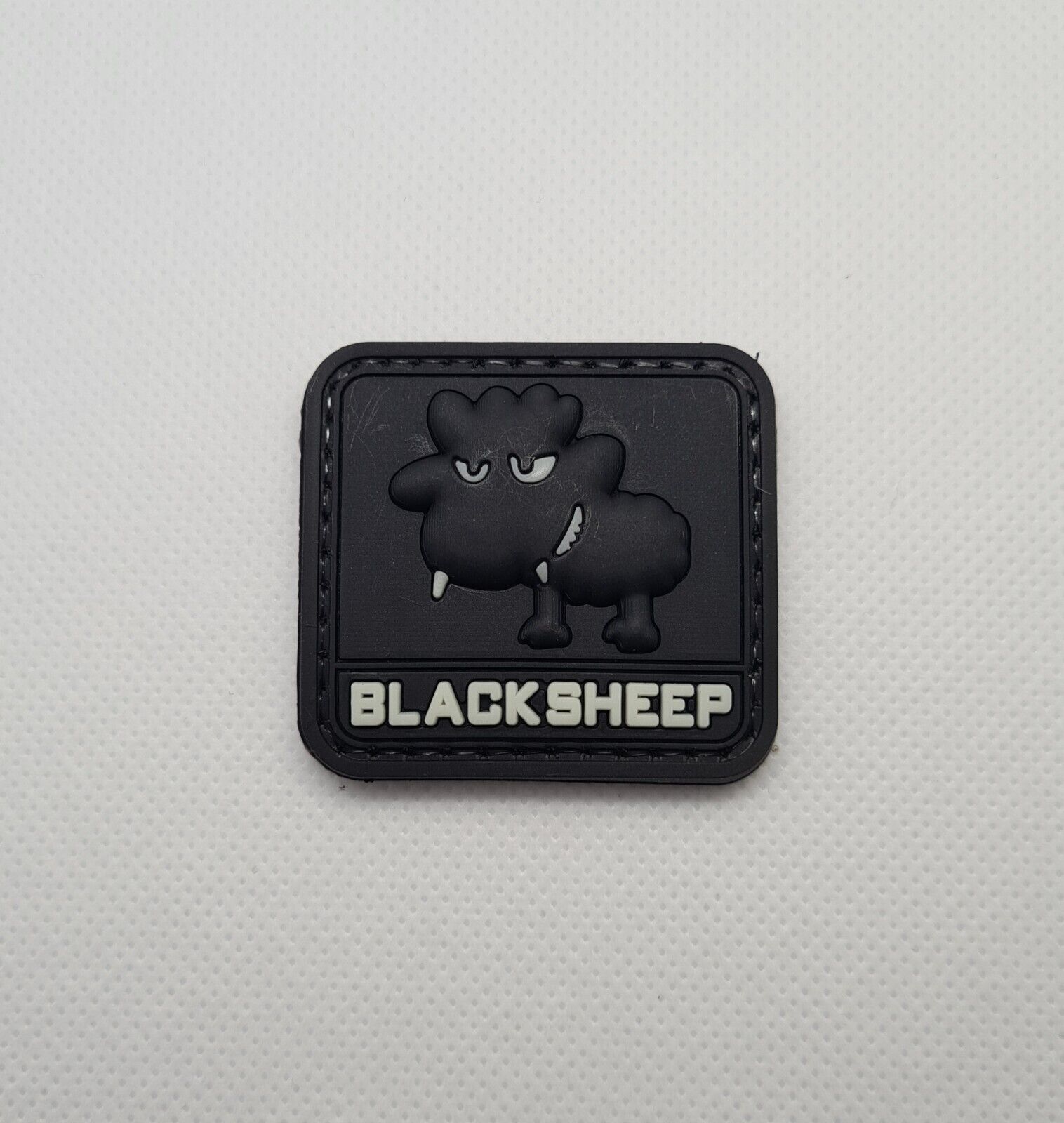 Black Sheep Warrior 3D PVC Tactical Morale Patch – Hook Backed