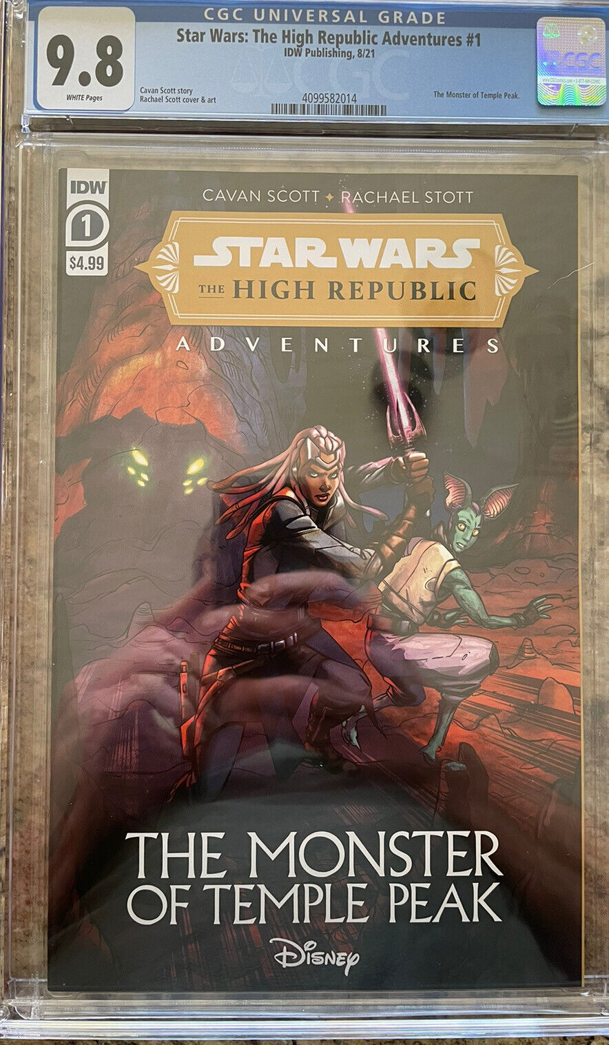 Star Wars: The High Republic Adventures: The Monster of Temple Peak #1 CGC 9.8