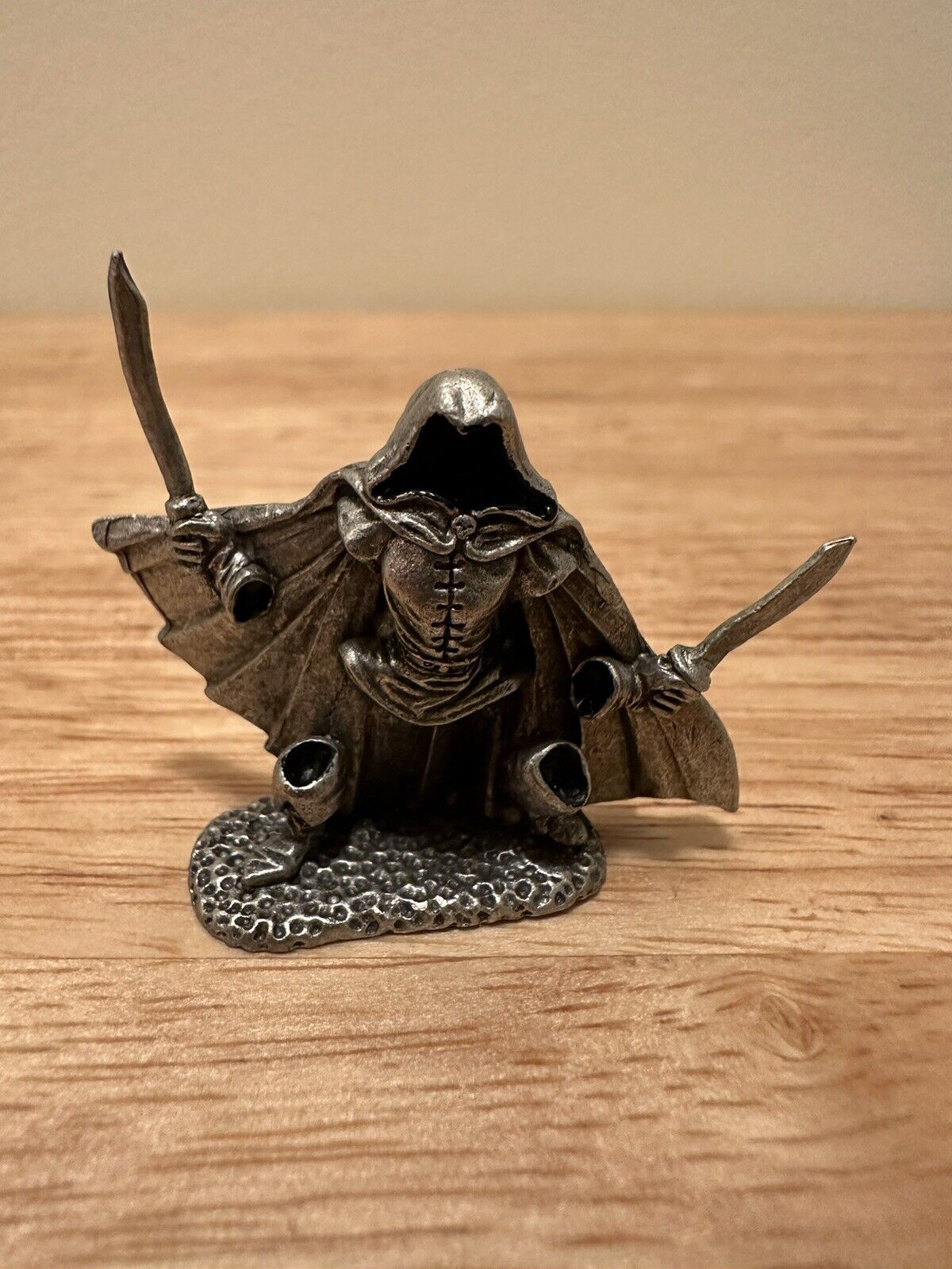 Rawcliffe Pewter Warrior With Dual Swords