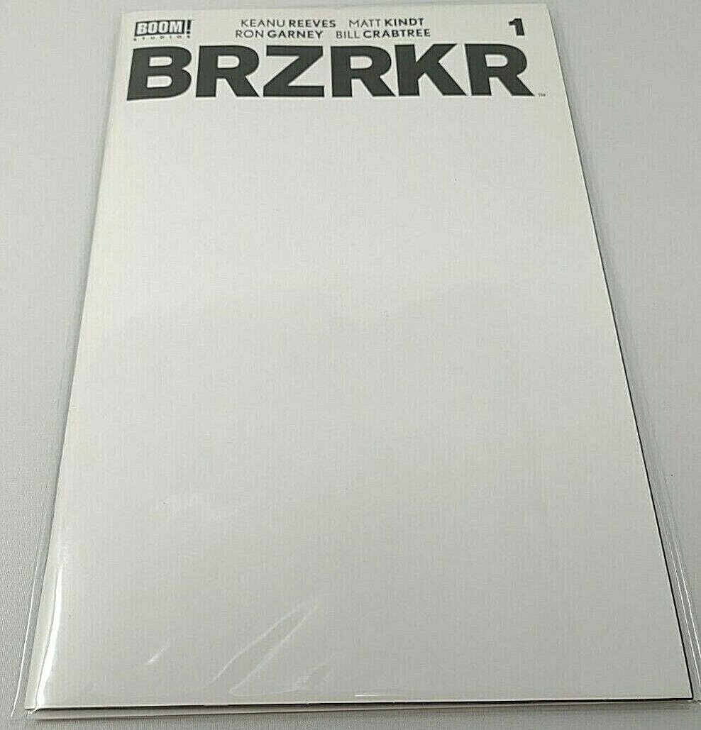 BRZRKR Blank Sketch Var Cover Issue #1