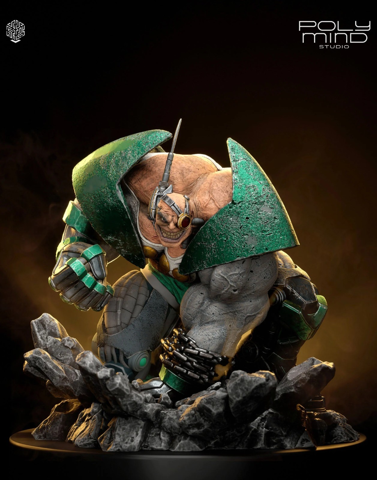1:6 Overtkill Bioforge Berserker Edition Fan Art UNPAINTED High Quality Kit 1:6 Overtkill Bioforge Berserker Edition Fan Art UNPAINTED High Quality Kit