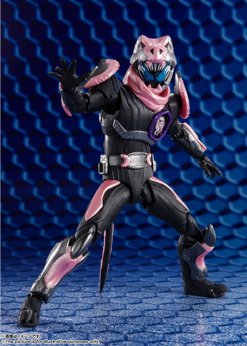 Bandai Spirits S.H.Figuarts Kamen Rider Vice Rex Genome Kamen Rider Revice