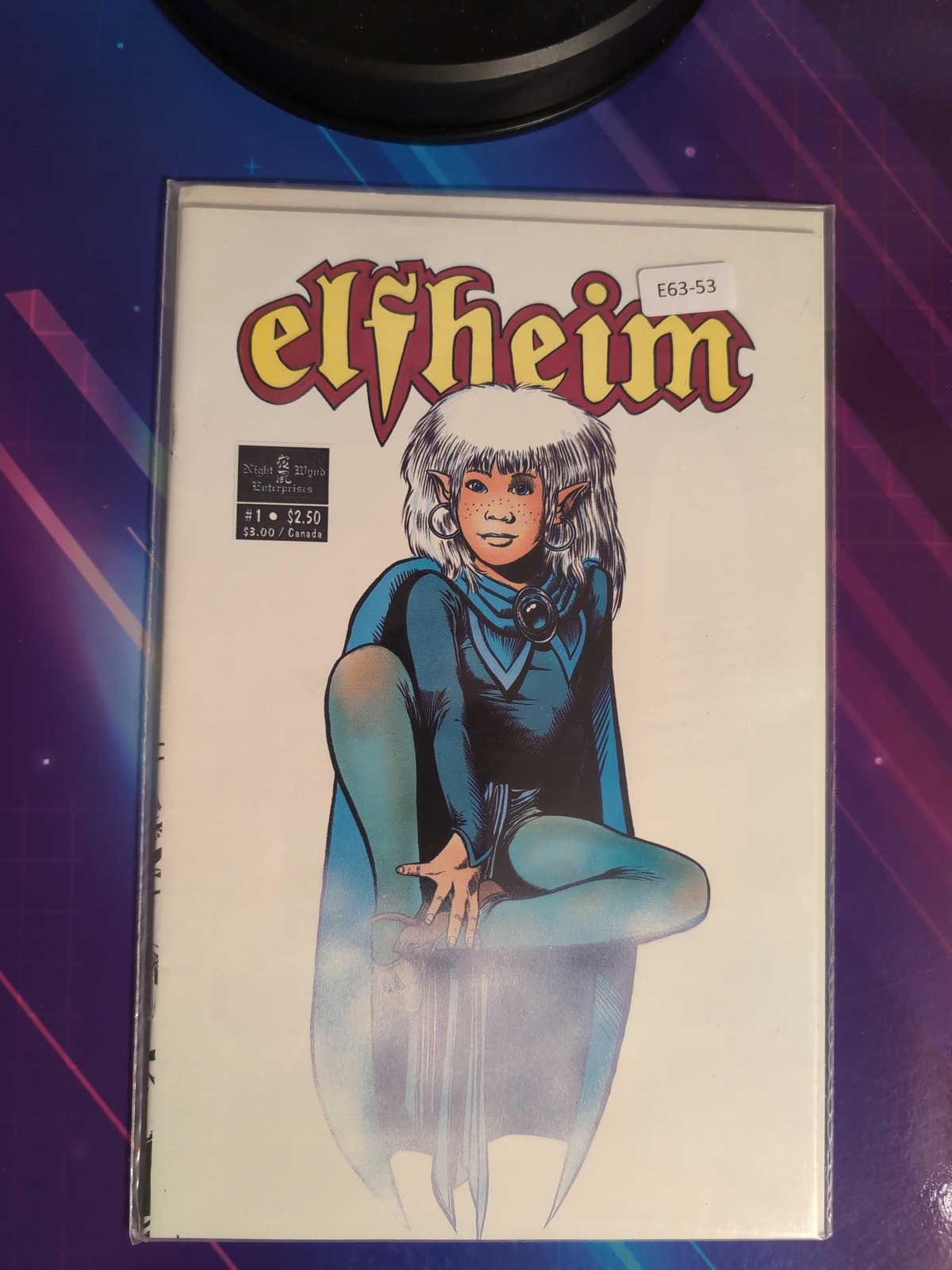 ELFHEIM #1 VOL. 4 HIGH GRADE NIGHT WYND ENTERPRISES COMIC BOOK E63-53